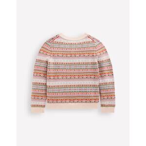 Edie Fair Isle Cardigan Sweater Soft
